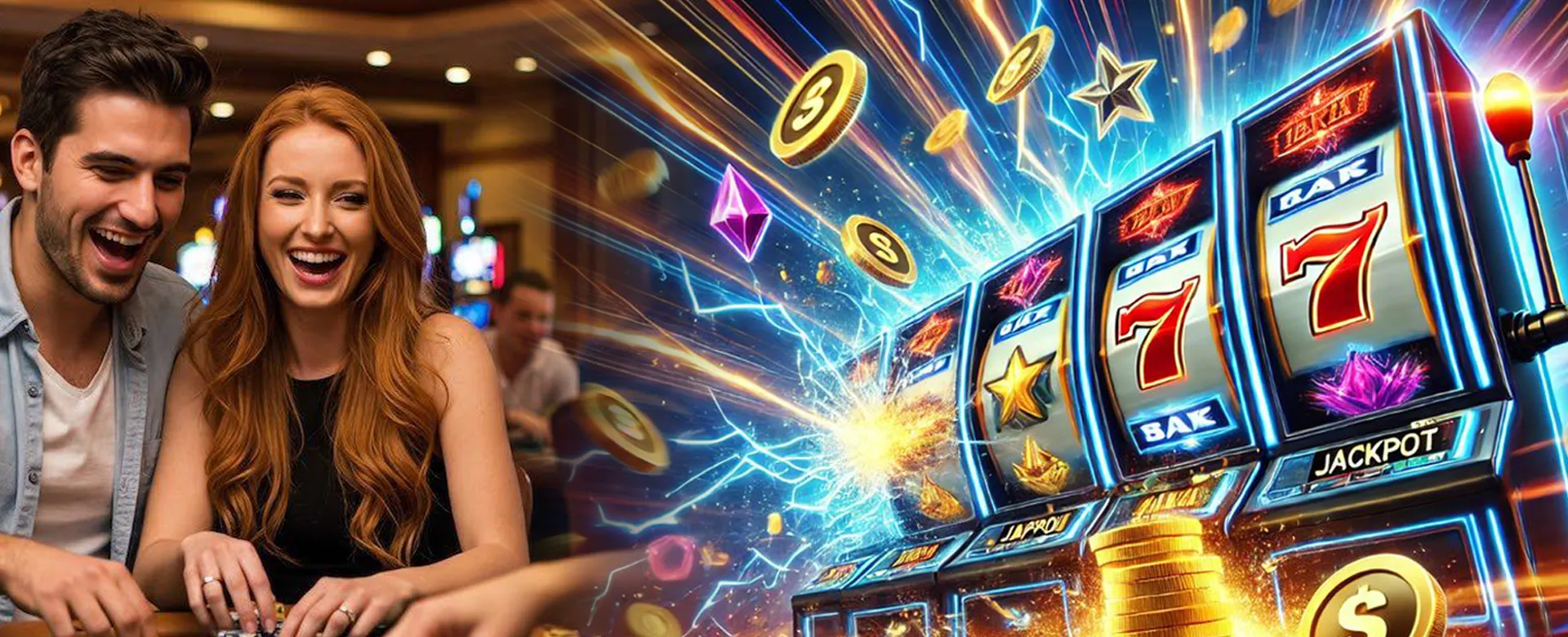 tbjili Casino Games Guide Hero Banner, featuring various casino games and a vibrant online gambling atmosphere
